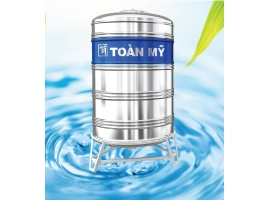 BỒN NƯỚC INOX TOÀN MỸ 500 LÍT ĐỨNG - 5000 LÍT ĐỨNG