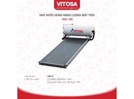 MÁY NƯỚC NÓNG NĂNG LƯỢNG MẶT TRỜI  VITOSA TẤM PHẲNG 150 LÍT (VTS-V05-15)