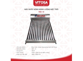 MÁY NƯỚC NÓNG NĂNG LƯỢNG MẶT TRỜI VITOSA 150 LÍT (VTS-V02-15)