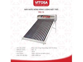 MÁY NƯỚC NÓNG NĂNG LƯỢNG MẶT TRỜI  VITOSA 120 LÍT (VT-V02-12)